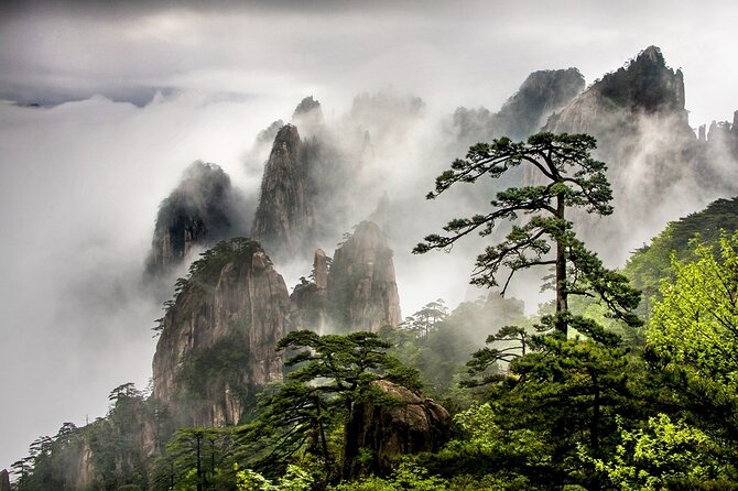 1-Day Mt. Huangshan Tour with Optional Hongcun & Xidi Village - White Goose Peak and the East Sea of Clouds