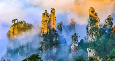 2-Day Avatar Mountain, Glass Bridge, and Mt. Tianmen Tour