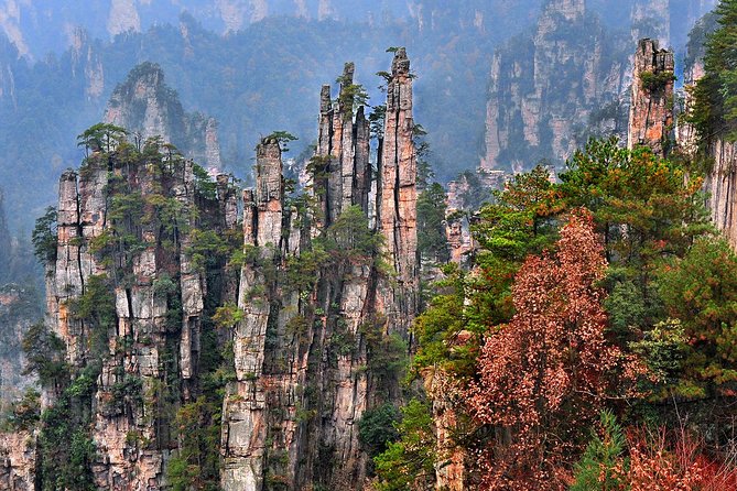 2-Day Mini Group to Avatar Mountain, Glass Bridge and Mt. Tianmen - Day one: Wulingyuan and the mountains behind Avatar