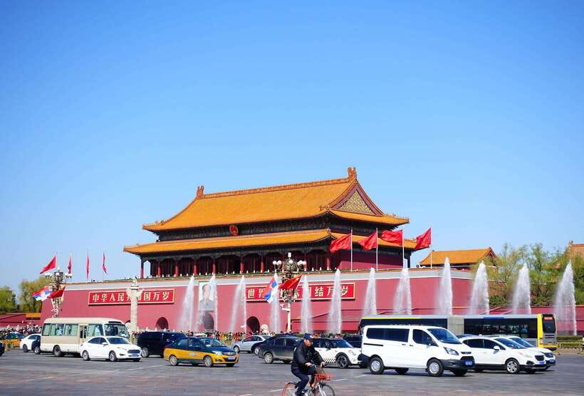 All-Inclusive PrivateTour:Mutianyu Great Wall&Forbidden City - Tiananmen Square before the palace