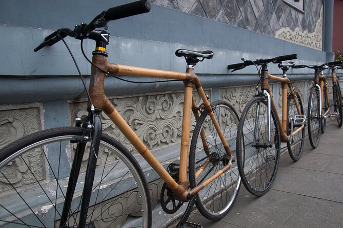 Bamboo Bicycle Tour in Chengdu - Tianfu Square and the Chairman Mao statue