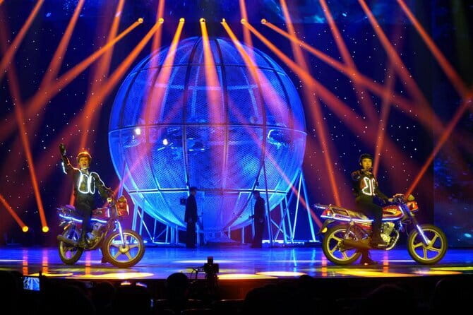 Beijing Acrobatic Show in Red Theater with Guide and Transfer - The Red Theater Performance: One Hour of Precision