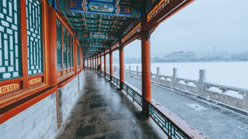 Beijing: Beihai park e-ticket entry - The White Dagoba and Beihai Park’s historic center