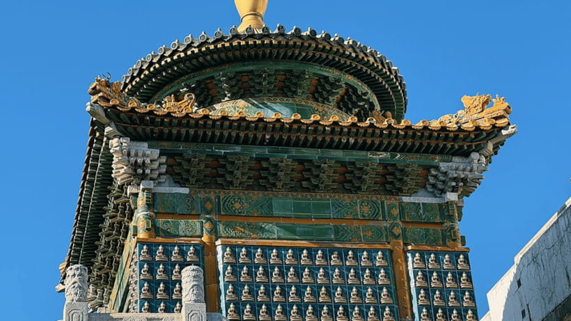 Beijing: Beihai park e-ticket entry - Nine-Dragon Wall: a quick stop with a strong visual payoff