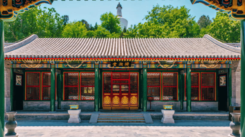 Beijing: Beihai park e-ticket entry - Should you rent a boat?