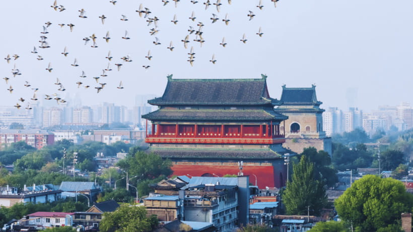 Beijing:Drum and Bell Towers Entry Ticket- Cultural Treasure - The Drum Tower and its 25-drum story