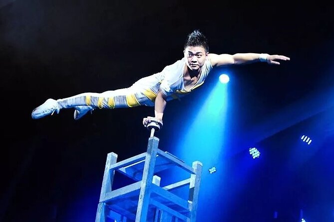 Beijing Evening Acrobat Show In Red Theater With Private Transfer - Following the young boy toward mastery