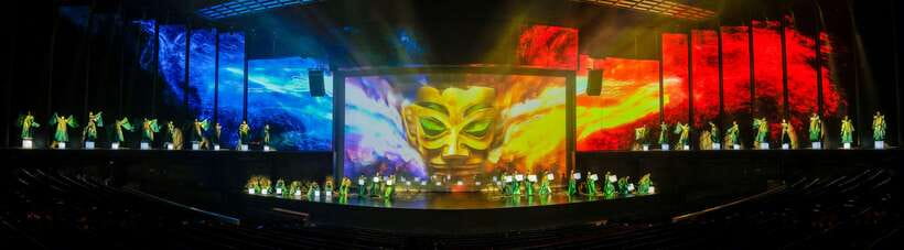 Beijing:Golden Mask Dynasty(Oriental Mythology)Show Tickets - The 17:30 performance and its changing stage