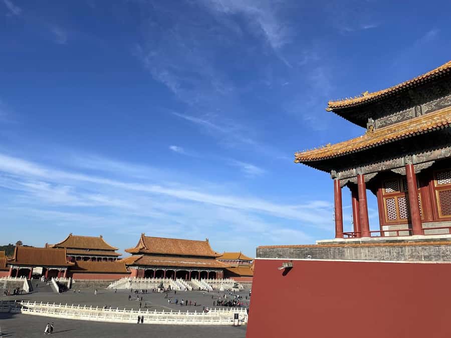 Beijing:Great Wall&Forbidden City & other scenic spot option - Entering the Forbidden City through the Meridian Gate