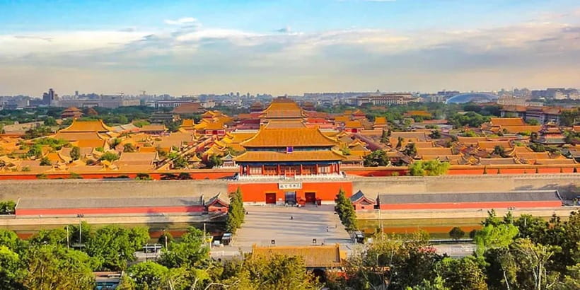 Beijing: Jingshan Park Entry Ticket - The Forbidden City view from Jingshan’s high point
