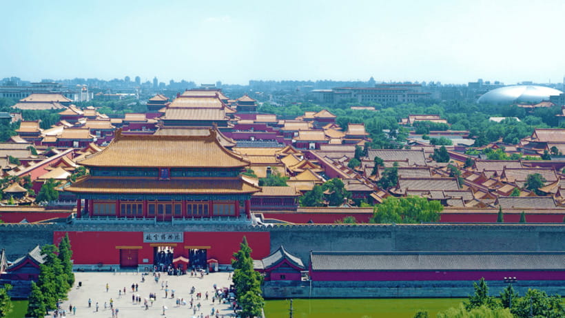 Beijing: Jingshan Park Entry Ticket- Views of Forbidden City - Walking through the gardens and pavilions