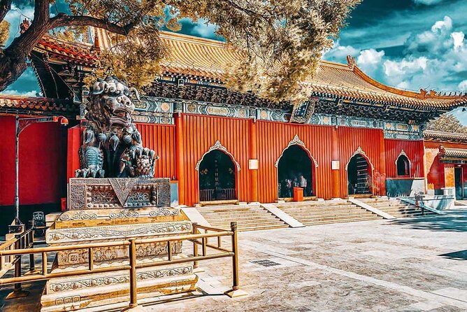 Beijing Lama Temple Entrance Ticket with Optional Guided Service - The entrance and the QR code question