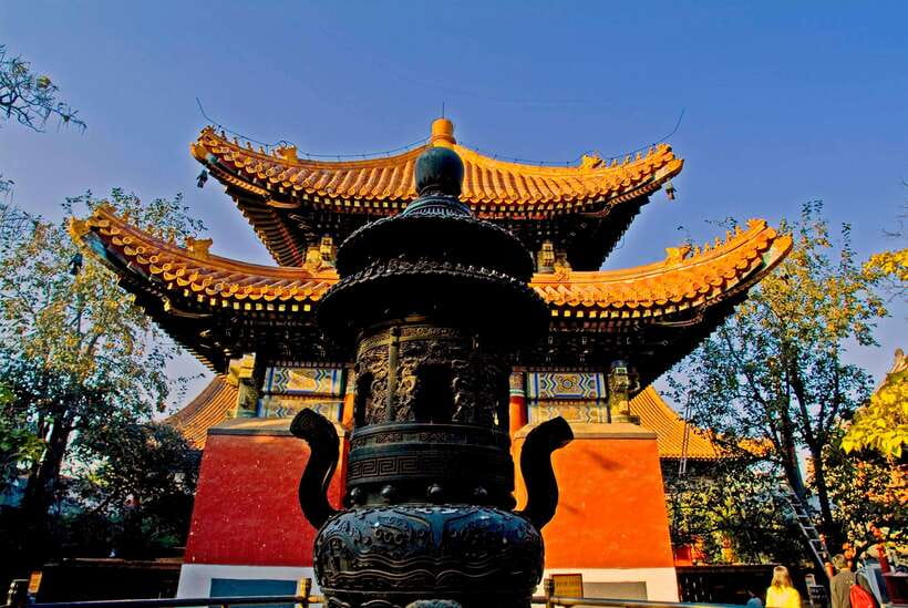 Beijing Lama temple ticket; #1 efficacious; limited Discount - The Maitreya Buddha is the main event