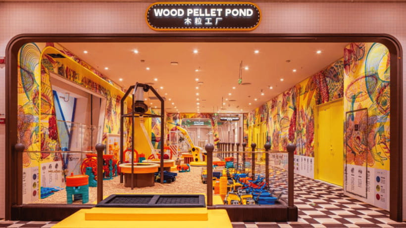 Beijing: Meland Club Indoor Playground Admission - Slides, climbing frames, and the carousel