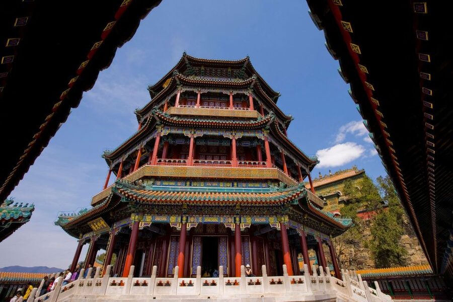 Beijing: Mutianyu & Summer Palace Tour–Group/Private Options - Mutianyu Great Wall: views, towers, and uphill work
