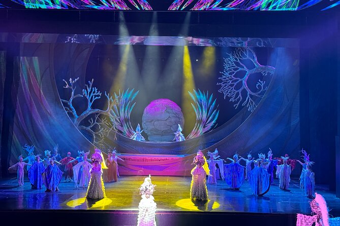 Beijing Night Golden Mask Dynasty Show Ticket with Guide and Pickup - Why the stage technology matters