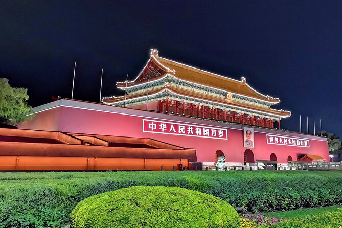 Beijing Private Night Walking Tour: Qianmen Street, Tian'ammen Square and Wangfujing Street - Wangfujing Street, neon, shops and self-guided food time