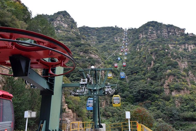 Beijing Private Tour to Shilinxia Cantilever Viewing Platform with Cable Car ride - The Cable Car Ride Over Rock and Forest