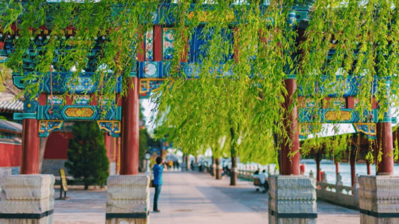 Beijing: Summer Palace Admission Ticket and eGuide - Walking the Long Corridor beside Kunming Lake