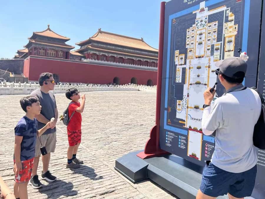 Beijing: Temple of Heaven and Forbidden City Private Tour - Tiananmen Square for scale and context