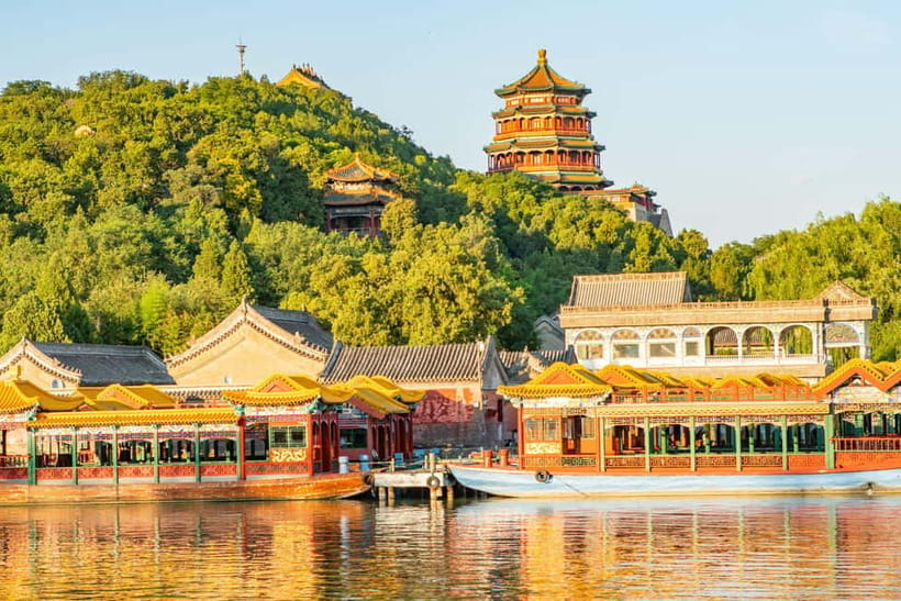 Beijing: Temple of Heaven & Summer Palace Group Guided Tour - Temple of Heaven: ceremony, color, and careful design