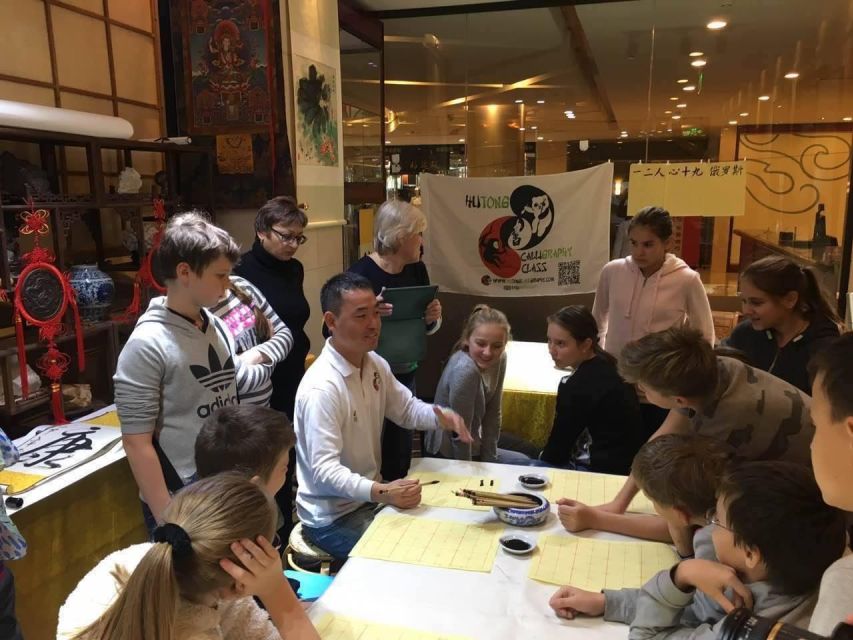 Beijing Wangfujing Calligraphy Class Nearby Forbidden City - Who will enjoy this most
