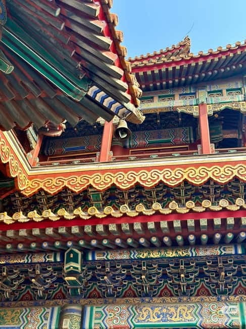 Beijing: Yonghe Lama Temple Tickets with guide (optional) - The Pavilion of Ten Thousand Blessings