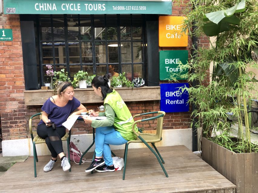 Biking Real Shanghai& Tea Tasting Experience - Old Town back lanes and everyday Shanghai