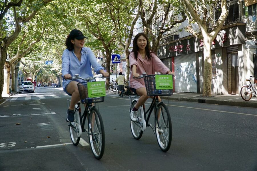 Biking Real Shanghai& Tea Tasting Experience - The Former French Concession by bicycle