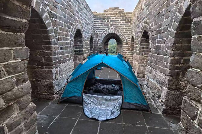 Camping Adventures on the Historic Great Wall of China - The 10-minute hike from the village