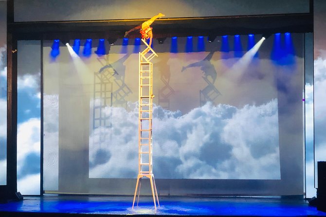 Chaoyang Acrobatics Ticket - Inside the Red Theatre at No. 44 Xingfu Avenue