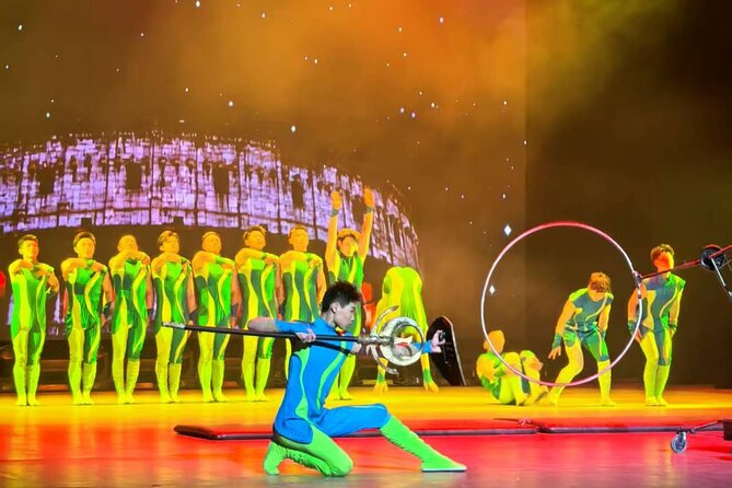 Chaoyang Theatre Acrobatic Discount Tickets - Cycling Balance Acts and Human Precision