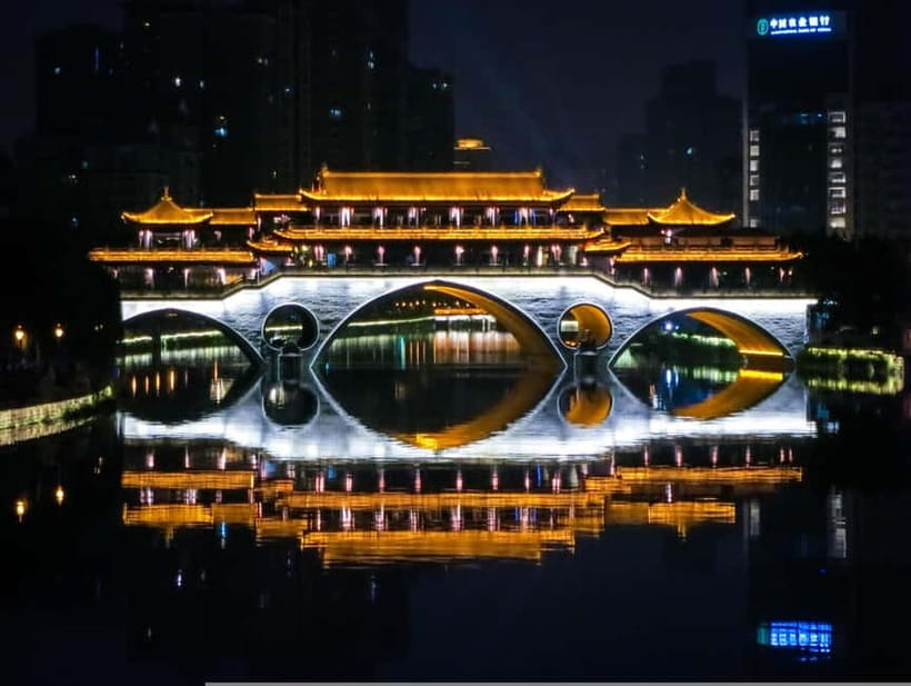 Chengdu: JinJiang River Night Cruise Tickets - The Wedding of Two Rivers at Hejiang Pavilion