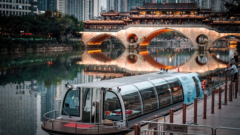 Chengdu: JinJiang River Night Cruise Tickets - Starting at Dongmen Wharf and the Culture Festival