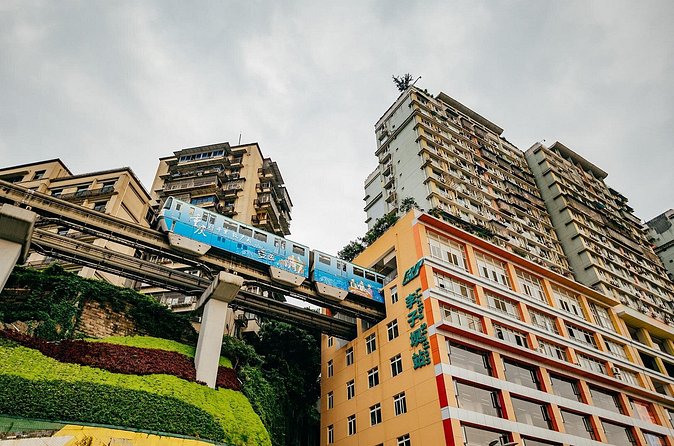Chongqing 10 Hour Private Customized City Tour - Liziba Station reveals Chongqing’s strangest commute