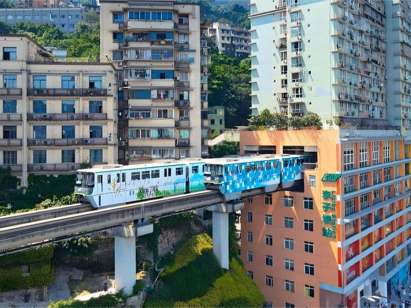 Chongqing: Active Wellness, Monorail, and Hidden Gems Tour - Erchang Culture and Creative Park gives old factories a new role
