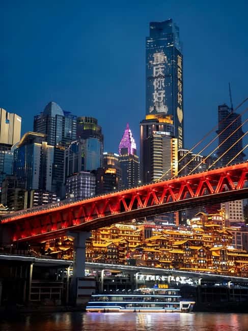 Chongqing deep explore & private car service including meals - Riding the Jialing River Cable Car