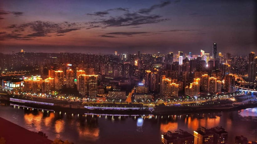 Chongqing Night Tour: River Cruise and Hidden Views - The 45-Minute Two-River Cruise