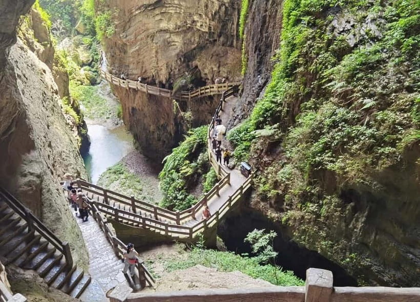 Chongqing One-Day Trip: Wulong's 3 Essentials - Entering the Three Natural Bridges