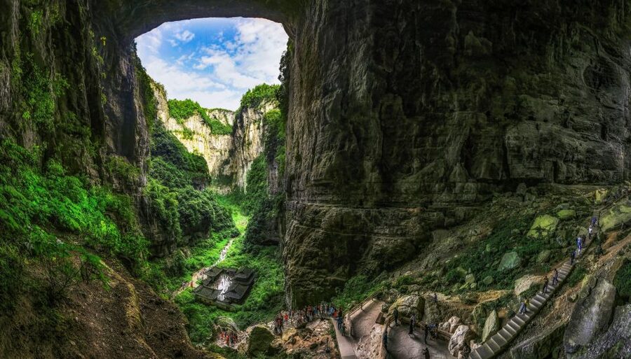 Chongqing: Private Day Tour to Wulong Karst Geological Park - Fairy Mountain’s open grassland
