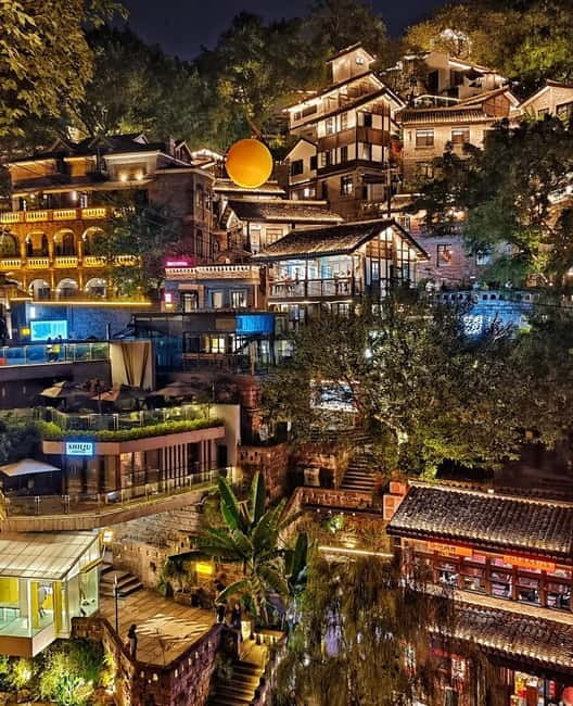 Chongqing: Surreal Urban, Ancient Town, and Secret Viewpoint - Ciqikou Ancient Town and old port-town character