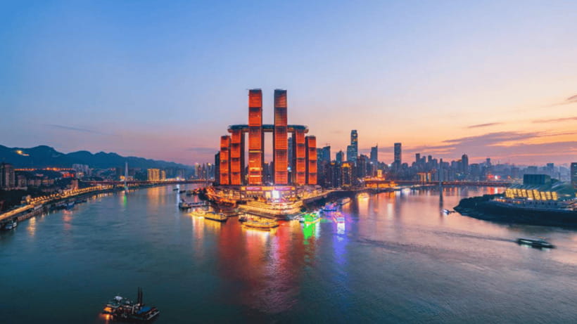 Chongqing: Two Rivers Night Cruise- Yangtze & Jialing Rivers - Getting to Hongyadong Pier Without Losing Time