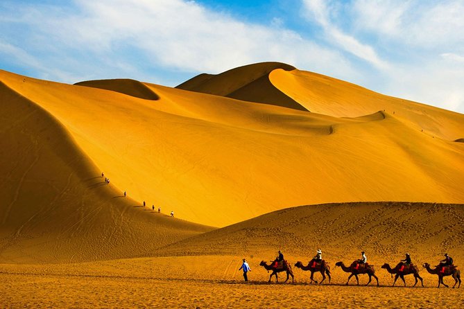 Dunhuang Private Day Tour Mogao Grottoes, Singing Dunes and Crescent Moon Spring - Lunch gives the day a needed pause