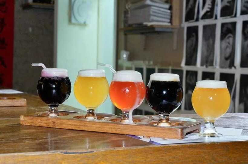 Evening Food & Drink Tour in Former French Concession - Cocktails, draft beer, and small local bars