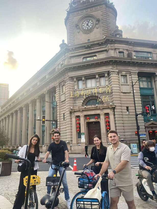 Explore Shanghai's Old Town & Suzhou River by Bike - Starting at Xiangyang Park