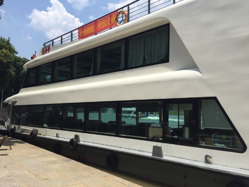From Guilin: 4 Star Luxury Li River Cruise with Buffet Lunch - Boarding at Zhujiang Pier