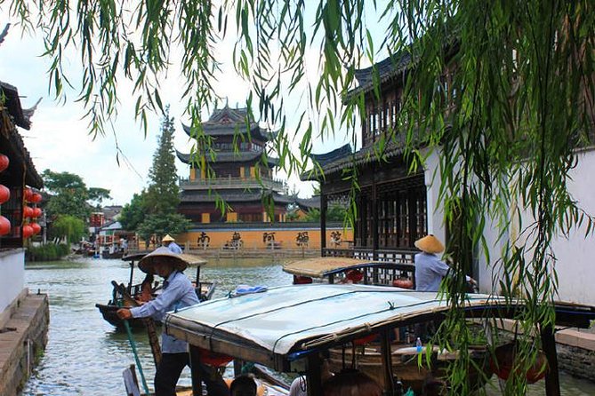 From Shanghai: Zhujiajiao Water Town Private Tour with Boat Ride - Walking into Zhujiajiao’s old lanes