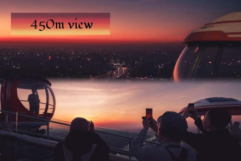 Guangzhou：Canton Tower skyview Ticket 433m/450m/488m - Inside the 428m Cloud Observation Hall
