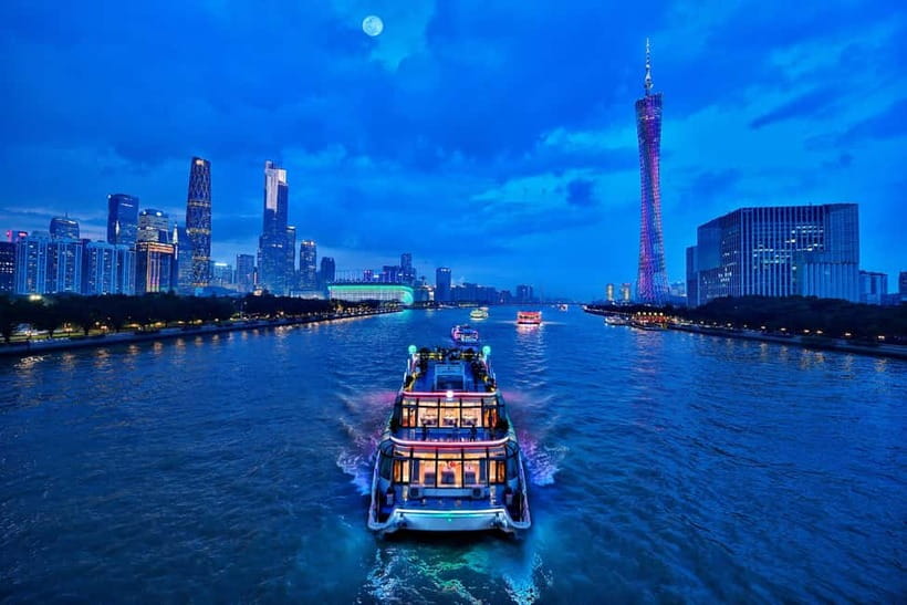 Guangzhou: Pearl River 1-hour Night Cruise (Optional Piers) - Choosing among the six piers