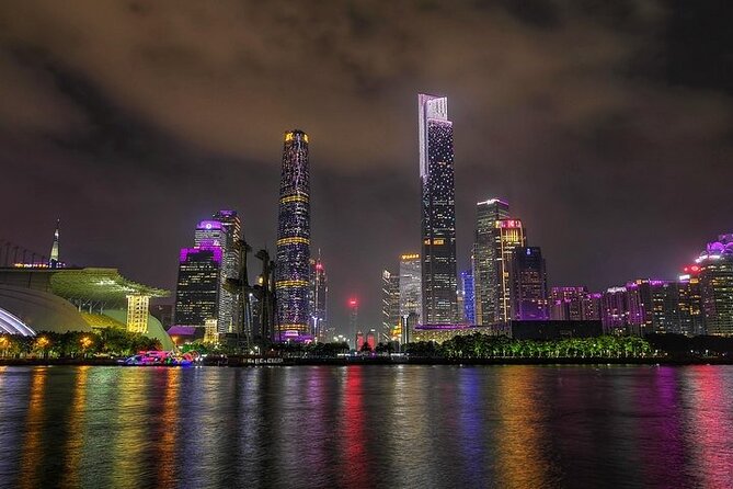 Guangzhou Pearl River Night Cruise and Canton Tower Private Tour - The Pearl River cruise from the top deck
